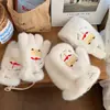Guantes Lindos de Perro Dachshund Estilo Nuevo para Mujer en Otoño e Invierno, Adecuados para Ciclismo al Aire Libre, Colgantes para el Cuello, Protección contra el Frío, Forrados de Felpa y Guantes de Algodón Engrosados