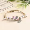 Pulsera de Cerámica Yuan Xiaohong, Pulsera Tejida Artística Estilo Bosque, Estilo Chino, Artículos Más Vendidos del Mercado de Jingdezhen