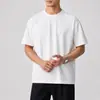Ropa de Hombre Fengshe / Nuevo Estilo Simple de Verano 2026 Camiseta Esencial para Hombre, Top Delgado de Manga Corta para Hombre