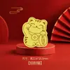 Pegatinas personalizables de oro puro 999 para teléfono para abrir regalos, regalos promocionales, regalos de papel de oro, venta al por mayor de fábrica