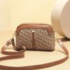 Bolso de Hombro para Mujer Estampado de Moda 2025 Nuevo Bolso Cuadrado Pequeño Versátil y Moderno para Mamás de Mediana Edad Bolso de Mano Bandolera