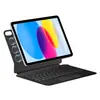 Teclado Mágico Compatible con iPad A16 11ª Gen/10/Pro/Air 11/13 Aleación de Aluminio 6 Filas Táctil de Área Completa