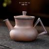 JIHuan mineral en bruto tetera de cerámica tosca hecha a mano juego de té literati tetera individual barro de roca vieja tetera de pequeña capacidad tetera vintage