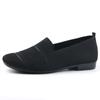 Zapatos de Tela Nuevo Viejo Pekín 2023 Zapatos de Capa Única para Mujer Transpirables Tejidos al Vuelo Color Sólido Casual Zapatos de Madre Cómodos Suela Suave Zapatos de Mujer