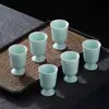 Copa de Vino Pequeña, Copa de Vino de Cerámica, Copa de Vino, Copa para Vino Blanco y Licores, Copa de Vino, Envío Gratis Individual, Juego de Copas de Vino Blanco, Venta al por Mayor por Fabricante