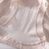 Ropa interior de cintura alta con giro sin costuras para mujer, de una pieza, sin costuras, de talla grande, para chica gordita, color caramelo, pantalones cortos triangulares juveniles
