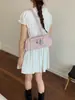 Bolso tipo baguette floral dulce transfronterizo para mujer, nuevo bolso de hombro de moda 2026, estilo femenino con lazo, bolso de axila