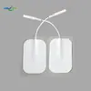 Fornecido Diretamente pelo Fabricante, Eletrodos Quadrados e Retangulares, Adesivos de Gel Condutor para Fisioterapia Médica, Adesivos de Eletrodo de Superfície Médica para Fisioterapia