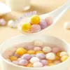 Arroz Glutinoso Colorido Vinho Glutinoso Bolinhos de Arroz Glutinoso com Sabor de Osmanthus, Sobremesa Doce para Venda no Atacado Comercial