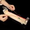 Estante de Madera Maciza Tejido a Mano Soporte de Cuerda Trenzada a Mano Herramienta Creativa de Fijación para Tejer DIY Clip de Soporte para Tejer