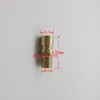 Molde Tamanho Grande Conector Estendido N9 Tipo Aberto Controlador de Temperatura de Molde Rosca Americana Conector Rápido Macho Bico de Água