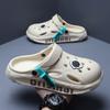 Zapatos con Agujeros para Hombre 2024 Nuevos Suela Blanda Estilo Dung Verano Moda Pareja Playa Sandalias Baotou