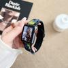 Adecuado para applewatch Apple Watch iwatch87 generación correa magnética SE borla chapa de mezclilla hombres y mujeres