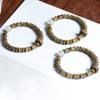 Sândalo Verde Bambu Articulado DIY Pulseira Noite Eterna Rosário Masculino e Feminino Ornamentos Pulseira Joias Fabricante Atacado