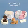 Juguetes de casa de juegos de mini muebles transfronterizos, escena en miniatura, cocina pequeña, casa de muñecas, sala de estar, decoración de escritorio, modelo