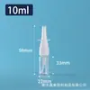 En Stock Mayorista Directo Spray 10 20 30 50ml Transparente Niebla Fina Plástico Botella Pequeña de Spray Botella de Spray Nasal Pequeña