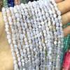 Ágata de Cristal Casual y Exquisita Grava de Agujero Recto Pequeño con Cuentas Sueltas Grava Asimétrica de Cristal Rosa Citrino Amatista