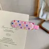 Cor de Gelatina Estrela Fofa Bolinhas Grampo de Cabelo Coração de Menina Presilha de Maquiagem Menina Doce Desenho Animado Clipe para Franja Cabelo Quebrado Acessórios de Cabelo Adorno de Cabeça