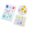 Molde de Silicona DIY Forma de Gota de Diamante Cubito de Hielo Molde para Decoración Aroma Fondant Pastel Chocolate Epoxi Yeso Hecho a Mano