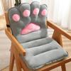 Cojín Creativo de una Pieza con Forma de Pata de Oso Asiento de Dormitorio de Oficina Cojín de una Pieza con Forma de Pata de Gato Cojín para Ventana Saliente de Sala de Estar Venta al por Mayor de Fábrica