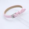 (piel sintética de 8 mm) correa de muñeca multicolor usable 8mm letra aceite joyería diy correa de personalidad