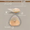 Almofadas de silicone populares e espessadas para seios, inserções invisíveis para biquínis e maiôs sem alças, almofadas para seios para natação com aumento de seios embutido