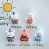 Acessórios de Resina Xadrez Retrô Outono e Inverno Coelho Gato Cachorrinho Urso Headwear DIY Acessórios de Presilha DIY Cola de Creme