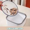 Cubo de basura para escritorio, mesa de centro, contenedor de almacenamiento estilo Ins, papelera pequeña para el hogar, almacenamiento creativo para escritorio, versión mini