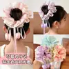 Goma para el Cabello Infantil de Flor de Tulipa para Niñas 2026 Nuevo Estilo Cuerda para Moño Flor en la Cabeza Accesorio para el Cabello