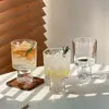 Chuangfa - Taza de Regalo de Alto Valor, Taza de Vidrio para el Hogar, Taza de Café, Taza para Jugo y Postre, Taza para Helado de Verano