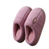 Pantuflas de Algodón Talla Extra Grande con Sensación de Pisar Caca para Hombres, Nuevo Estilo Otoño e Invierno 2025, Zapatos de Algodón Peludo con Suela Gruesa para Interior, Hogar, Pareja, para Mujeres