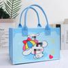 Bolsas de Fieltro al por Mayor, Bolsas de Recuerdo, Bolsas Tote de Dibujos Animados, Bolsas de Regalo de Agradecimiento para el Primer Cumpleaños y el Banquete de los 100 Días del Bebé, Bolsas de Fieltro Seleccionadas