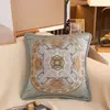 Venda Quente Transfronteiriça Popular Garantia de Qualidade Jacquard Alta Precisão Almofada Grande Presente Empresarial Almofada Cama Almofada de Cabeceira