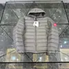 Chamarra de plumón Mengkou para Hombres y Mujeres, Galón Mate Ligera con Capucha Cálida Corta, Impermeable Abrigo de Otoño e Invierno
