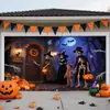 Decoração de Fundo de Garagem para Halloween Pano Pendurado Personalizado para Festa Combinando Tecido de Tapeçaria Decorativa Fabricante de Origem Suporte Jit