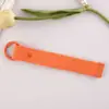 Pigmento Coreano Lanyard Tejido DIY Llavero Colorido Cinta Bordado Poliéster Souvenir Hecho a Mano Myeongdong Coreano