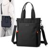 Bolsa para Computadora Ligera y de Gran Capacidad para Hombres, Bolso de Mano de Lona de Alta Gama para Negocios, Bolso Cruzado, Bolso de Hombro Casual 2026