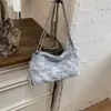 Bolso de Moda Nuevo para Mujer Verano 2026, Elegante Estilo Coreano, Color Sólido, Diseño Único, Bolso de Hombro Tote