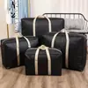 Bolsa Grande para Mudança Bolsa de Armazenamento para Colchas Roupas Bolsa de Viagem com Proteção contra Poeira e Umidade Bolsa de Mão