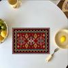 Individual de Mesa de Cocina Multicolor Bohemio Transfronterizo de Amazon Retro Moderno Geométrico Arte Abstracto Decorativo para Mesa de Comedor