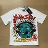 Comercio Exterior Transfronterizo Hellstar Hellstar Marca de Tendencia Europea y Americana Talla Grande Holgada Sudadera Camiseta Casual de Manga Corta para Hombre y Mujer