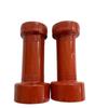 Fabricante Personalizado Rojo Manga de Silicona Conexión de Brida Tubo de Silicona Resistente a Altas Temperaturas Cubierta Protectora de Enchufe Redondo Suave