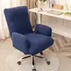 Funda para Silla de Ordenador, Funda para Silla de Oficina Reclinable, Funda para Silla Giratoria de Estudio, Funda Lavable, Funda para Silla Ejecutiva, Funda para Sofá Individual, Cobertura Total