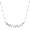 Nuevo collar de flor de glicina S925, popular cadena de clavícula, joyería ligera de lujo, regalo de vacaciones, temperamento para mujer