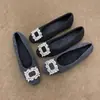 Zapatos de Plataforma sin Cordones con Hebilla Cuadrada de Pedrería para Mujer, Nuevo Estilo Popular Primavera 2026, Zapatos Peludos con Estilo