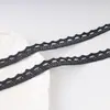 Borda de dente pequena colorida material DIY feito à mão renda bebê roupas infantis chapéu roupas de bebê acessórios para casa