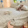 Sábana de tela de nido de abeja grado A, pieza única, para uso doméstico, dormitorio, residencia estudiantil, tamaño individual o matrimonial, juego de tres fundas de almohada, no está hecha de 100% algodón, apta para todas las estaciones