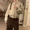 Ropa para Mujer Ropa Coreana Dongdaemun para Mujer Algodón Espeso Acolchado de Alta Calidad Chaqueta de Béisbol Abrigo para Mujer