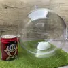 Bola Acrílica Altamente Transparente Bola de Natal Suprimentos Festivos Bola de Plástico Decorativa Bola Transparente Pendente de Bola de Natal