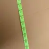 5.5 Modelos 63cm Verde Plástico Moldado por Injeção Espessado 12 Penduráveis Supermercado Material PP Tiras Penduráveis Gancho Embalagem